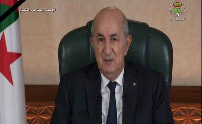 إشادة تبون بالهبة التضامنية اتجاه المتضررين من حرائق الغابات