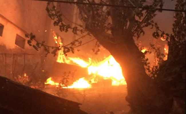 حرائق تيزي وزو سببها “عمل إجرامي”