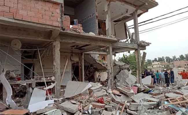 انفجار الغاز في منزل يخلف قتيلا و 9 مصابين ببومرداس