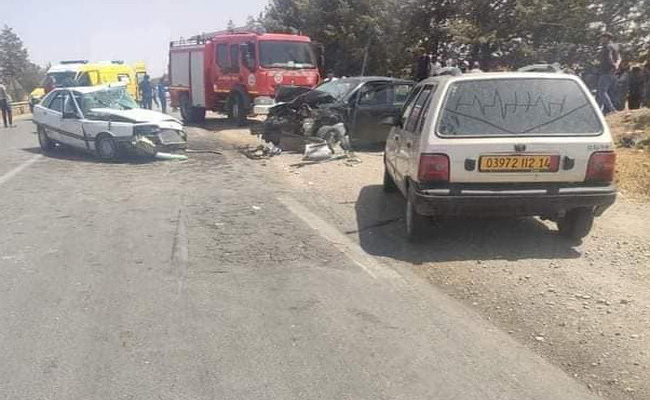 مجزرة مرورية تخلف 4 قتلى و 5 جرحى بمهدية في تيارات
