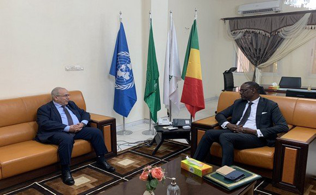 مشاورات بين لعمامرة  و وزيري الخارجية و المصالحة الوطنية لدولة مالي