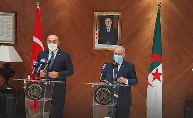 أوغلو يؤكد تطابق الرؤى بين الجزائر وتركيا حول القضايا الاقليمية والدولية