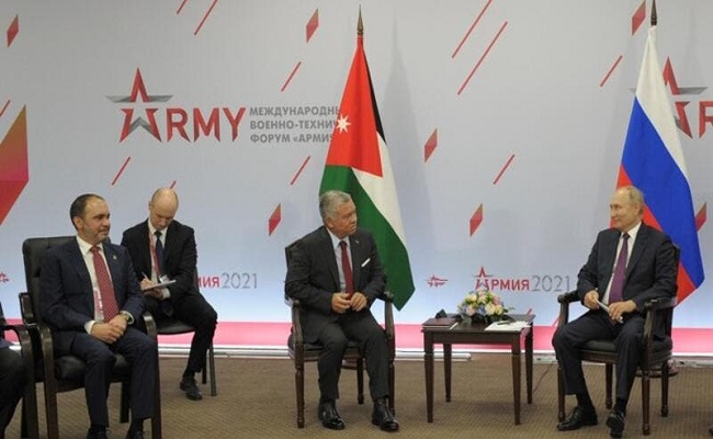 قمة أردنية روسية لبحث الملف السوري