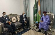 استقبال لعمامرة من طرف من قبل الرئيس النيجري محمد بازوم