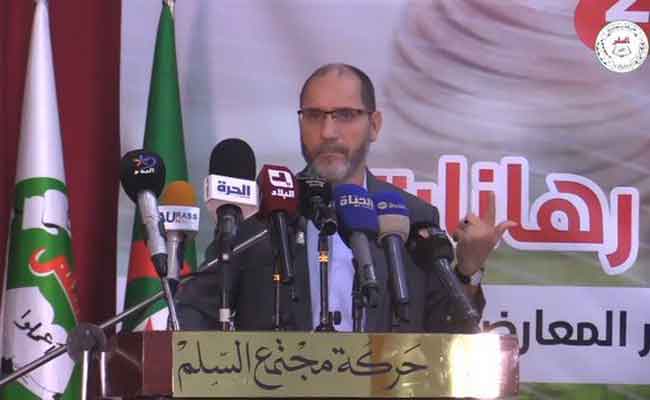 مقري يعلن مشاركة حركته في الإنتخابات المحلية القادمة