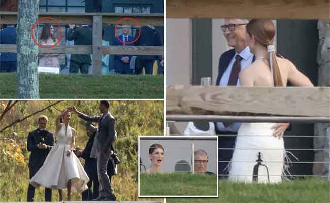 ابنة بيل غيتس تدخل القفص الذهبي مع الفارس المصري نائل نصار في حفل زفاف أسطوري  بين أحضان الطبيعة بنيويورك…