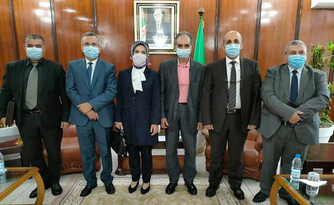 استقبال بن بوزيد لسفيرة تركيا و يتباحث معها سبل تعزيز التعاون الثنائي في مجال الصحة