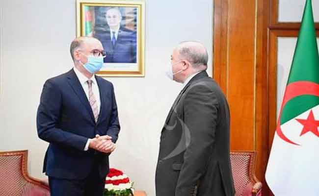 استقبال بن عبد الرحمان لنائب وزير الشؤون الخارجية الألماني