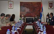 محادثات بين شنقريحة و  وزير الدفاع الصربي