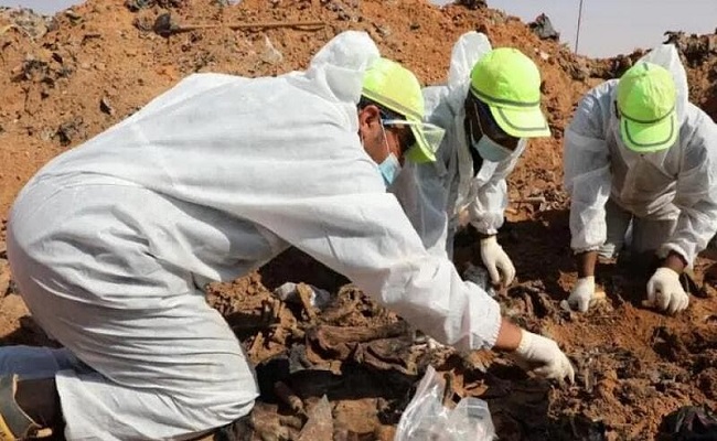 انتشال 35 جثة مجهولة جديدة من مكب القمامة في ليبيا