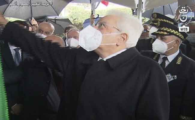 إشراف رئيس إيطاليا على تدشين حديقة بالعاصمة باسم صديق الجزائر إنريكو ماتيي