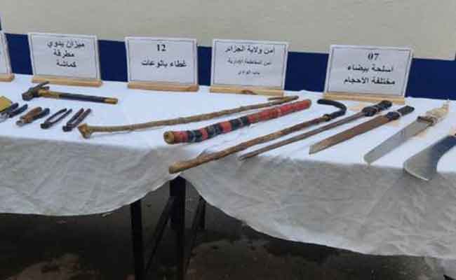 أمن العاصمة يطيح بعصابة أحياء في باب الوادي و يحجز أقراص مهلوسة في براقي