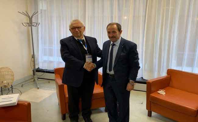 وزير التربية بلعابد ونظيره الايطالي يبديان رغبتهما في تعزيز التعاون الثنائي في المجال التربوي