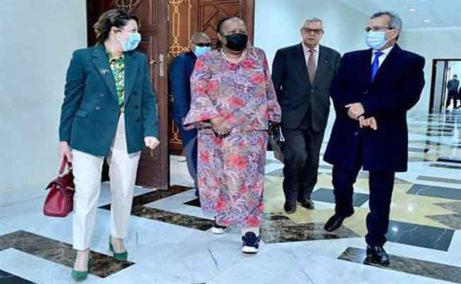 وزيرة الخارجية الجنوب إفريقية تحط الرحال بالجزائر في زيارة رسمية تدوم 3 أيام