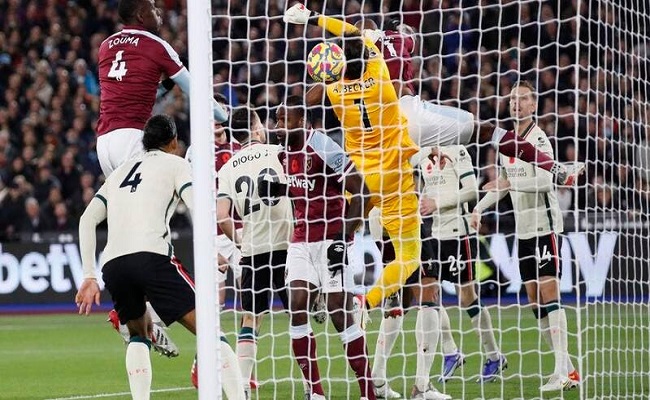 ويست هام يهزم ليفربول…