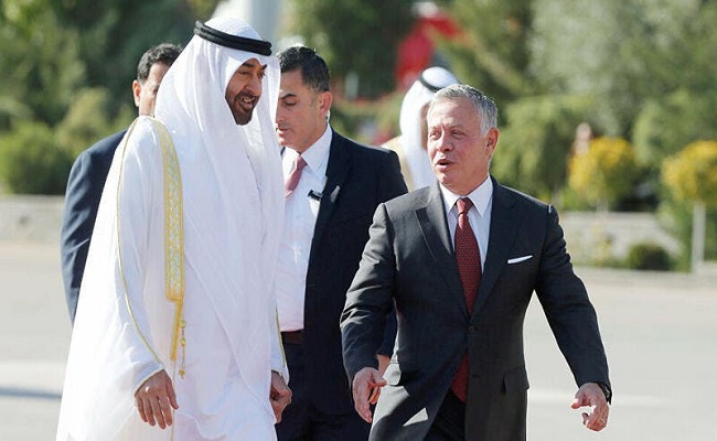ملك الأردن يلتقي بولي عهد الإمارات