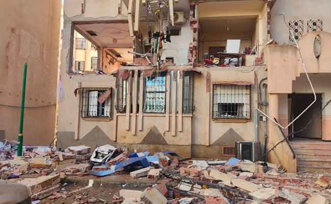 انفجار للغاز يخلف إصابة امرأة و خسائر مادية مهمة