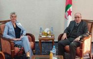 استقبال بلمهدي لسفيرة هولندا بالجزائر