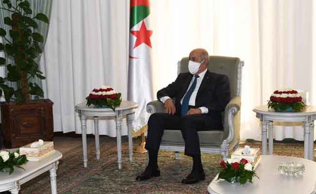 استقبال الرئيس تبون لوزير خارجية كرواتيا