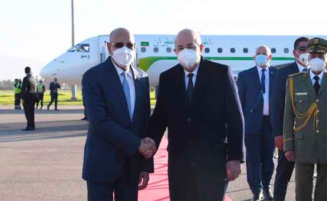 رئيس موريتانيا ينهي زيارته للجزائر