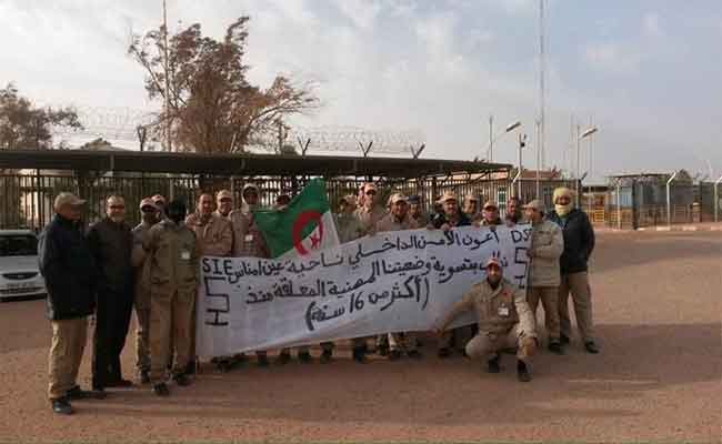 احتجاج أعوان أمن سوناطراك بالامتناع عن تناول الوجبات بحاسي مسعود