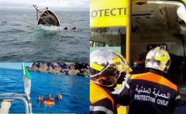 إنقاذ 13 صيادا من الغرق على إثر اصطدام قاربهم بصخرة بعين تموشنت