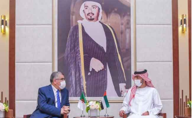 استقبال سفير الجزائر لدى الإمارات من طرف ولي عهد عجمان