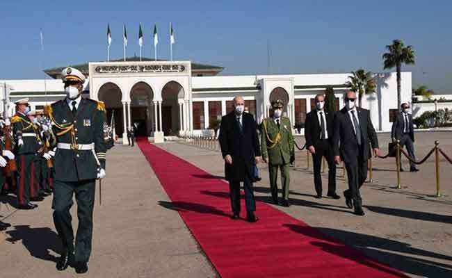 تبون يغادر الجزائر متجها لمصر في زيارة تدوم يومين