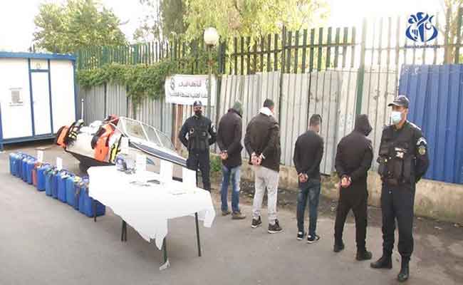 تفكيك شبكة إجرامية تحترف الهجرة غير الشرعية بميناء الجميلة “لامدراك”