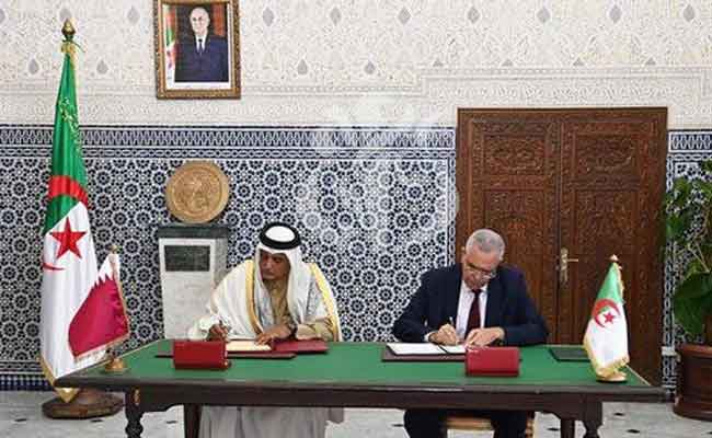 توقيع الجزائر و قطر مذكرة تفاهم للتعاون في المجال القانوني