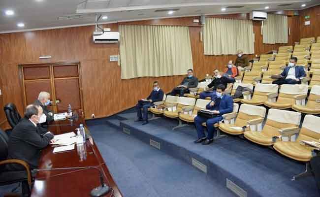 لقاء وزير التربية مع أعضاء المكتب الوطني للنقابة الوطنية المستقلة لمستشاري التربية