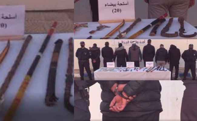 أمن العاصمة يطيح بعصابة أحياء زرعت الرعب داخل التجمعات السكنية