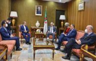 استقبال بوغالي لسفير إيران بالجزائر