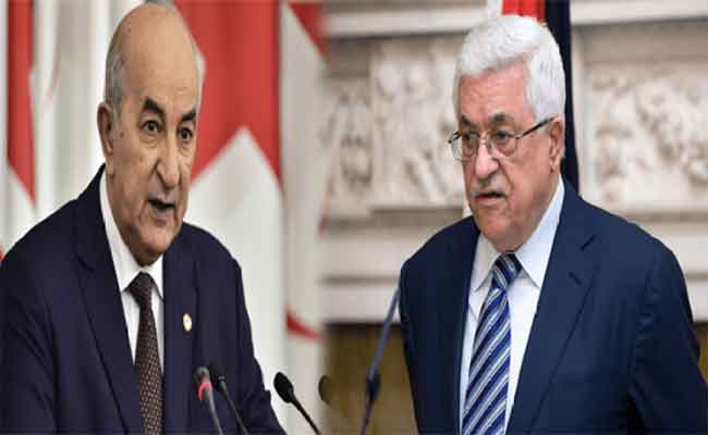 تسلم الرئيس تبون رسالة من الرئيس الفلسطيني الإثنين المقبل