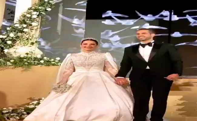 أصالة نصري تزف ابنتها شام في حفل زفاف أسطوري بحضور اليسا وتامر حسني…