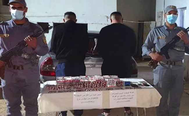 حجز  ما يقارب 7 آلاف قرص مهلوس و توقيف المتورطين بسيدي بلعباس