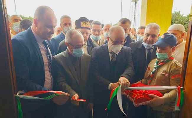 إشراف بلمهدي على تدشين مسجد الخلفاء الراشدين بالشطية بالشلف