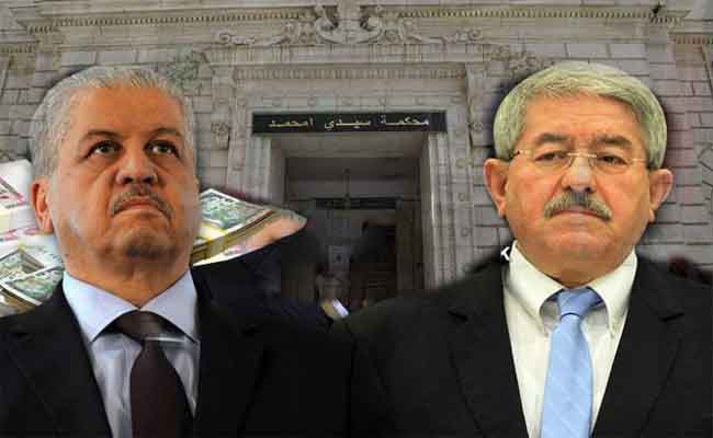 الحكم على الوزيرين الأولين السابقين سلال وأويحيى ب5 و 4 سنوات حبسا نافذا