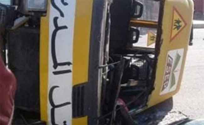 انحراف حافلة للنقل المدرسي يخلف إصابة 18 تلميذا بجروح بتيزي وزو