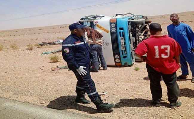 مجزرة مرورية تخلف 4 قتلى و 14 جريحا في بني عباس