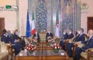 شروع رئيس مجلس الوزراء الإيطالي في زيارة إلى الجزائر