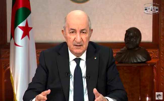 تبون يوجه خطابا للشعب الجزائري بمناسبة حلول شهر رمضان الكريم