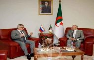 بوسليماني يجري محادثات مع سفير روسيا بالجزائر