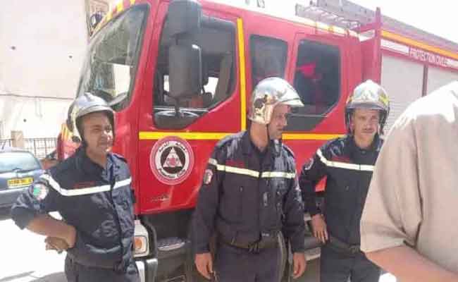 الحماية المدنية تنقذ 16 شخصا اختنقوا جراء احتراق 18 عداد كهربائي بالشلف