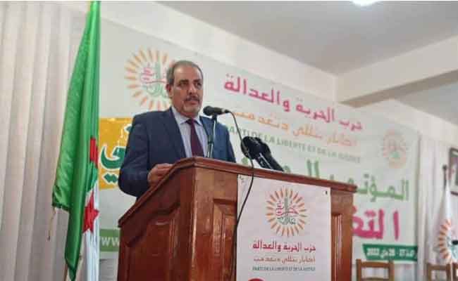 انتخاب السيد جمال بن زيادي رئيسا جديدا لحزب الحرية والعدالة