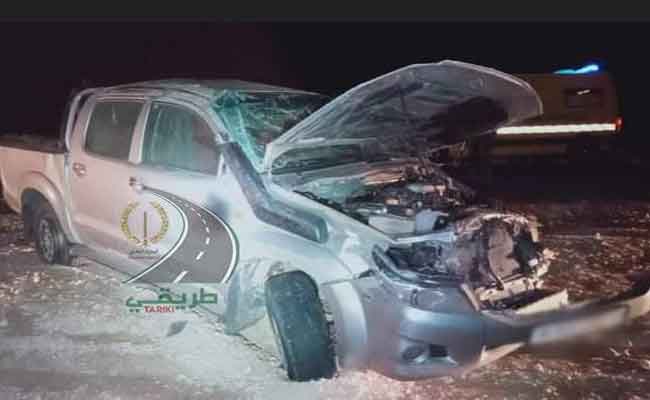 مجزرة مرورية تخلف قتيلين و ثلاثة جرحى بإليزي