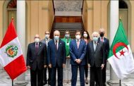 عقد الدورة الرابعة لآلية المشاورات السياسية بين الجزائر و البيرو
