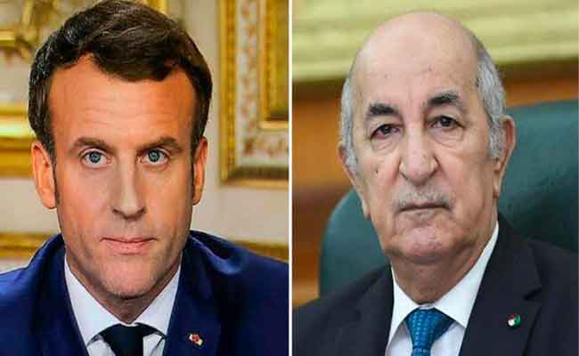 محادثات هاتفية بين الرئيس تبون و نظيره الفرنسي