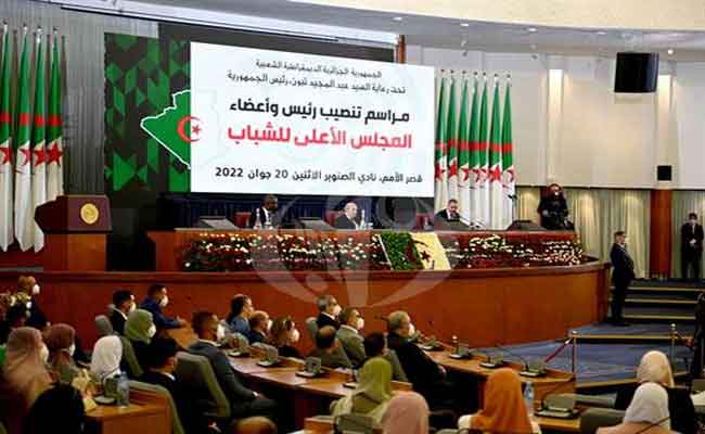 إشراف تبون على تنصيب رئيس و أعضاء المجلس الأعلى للشباب