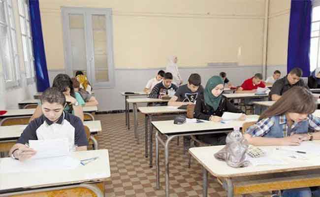 نسبة النجاح في امتحان شهادة التعليم المتوسط  تبلغ 59,16  بالمائة